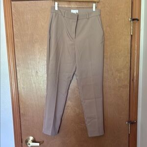 H&M Tan Chinos Tailored Flat Front